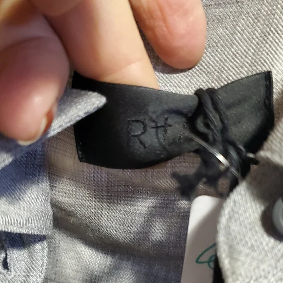 RtA Gray Blazer Sophisticated Suit Jacket